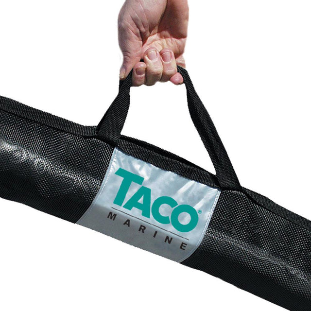 TACO Outrigger Black Mesh Carry Bag - 72" x 12" - Kesper Supply