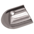 TACO Polished Stainless Steel 2-19/64'' Rub Rail End Cap - Kesper Supply