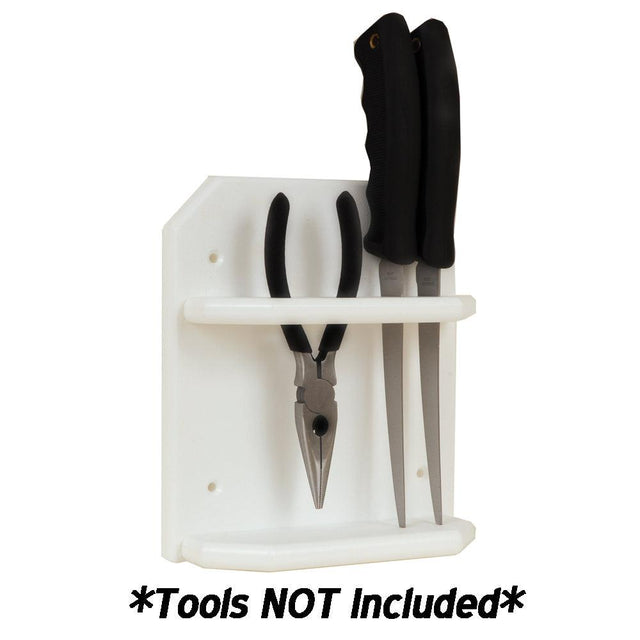 TACO Poly Knife & Plier Holder - White - Kesper Supply