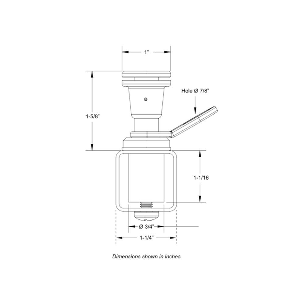 TACO Pontoon Fender Lock - Kesper Supply