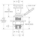 TACO Quick Release Fender Lock Kit - Kesper Supply