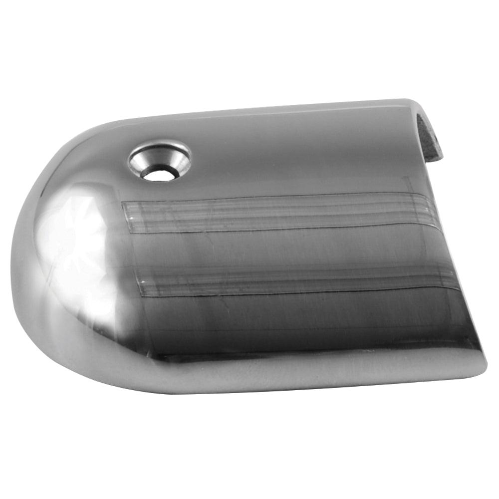 TACO Rub Rail End Cap - 1-7/8" - Stainless Steel - Kesper Supply