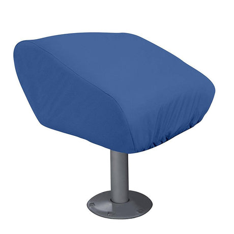 Taylor Made Folding Pedestal Boat Seat Cover - Rip/Stop Polyester Navy - Kesper Supply