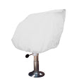 Taylor Made Helm/Bucket/Fixed Back Boat Seat Cover - Vinyl White - Kesper Supply