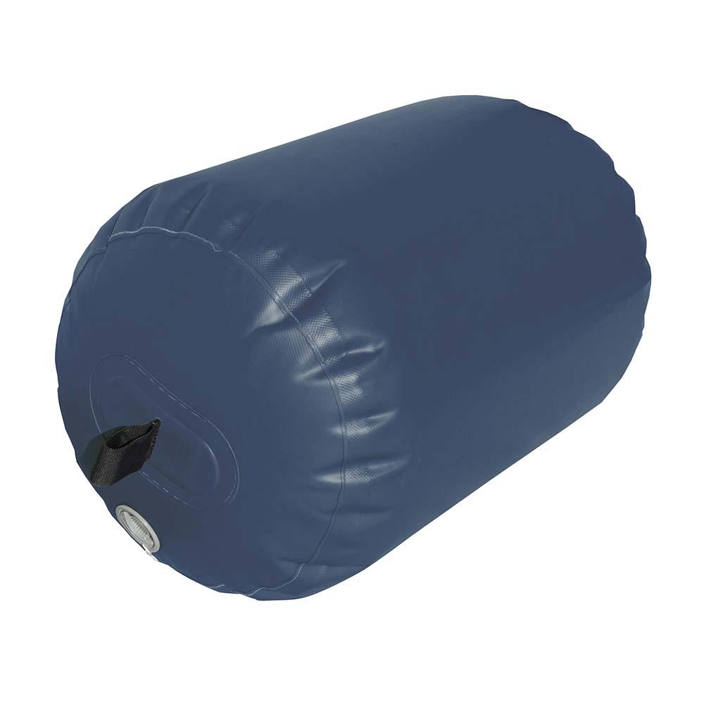 Taylor Made Super Duty Inflatable Yacht Fender - 18" x 29" - Navy - Kesper Supply