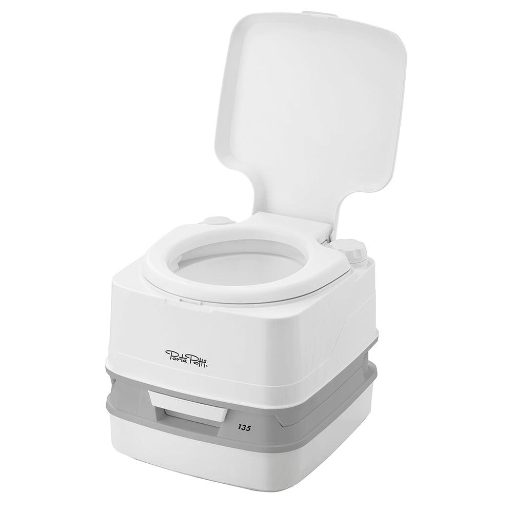 Thetford Porta Potti 135 Marine Toilet w/Hold Down Kit - Kesper Supply