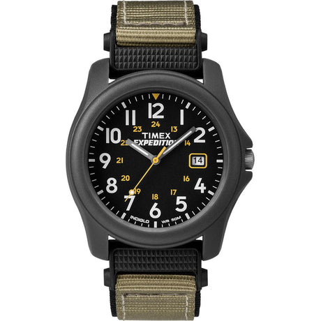 Timex Expedition Camper Nylon Strap Watch - Black - Kesper Supply