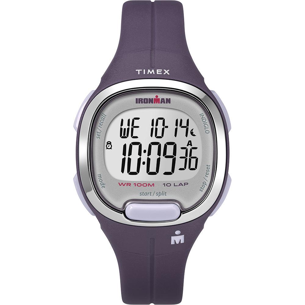 Timex Ironman Essential 10MS Watch - Purple & Chrome - Kesper Supply