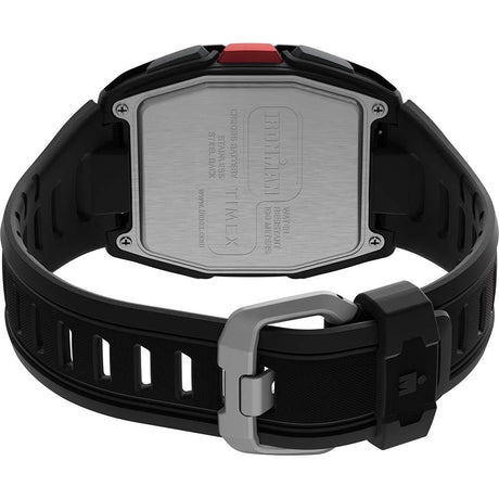 Timex IRONMAN T300 Silicone Strap Watch - Black/Red - Kesper Supply