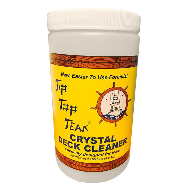 Tip Top Teak Crystal Deck Cleaner - Quart (2lbs 6oz) - Kesper Supply