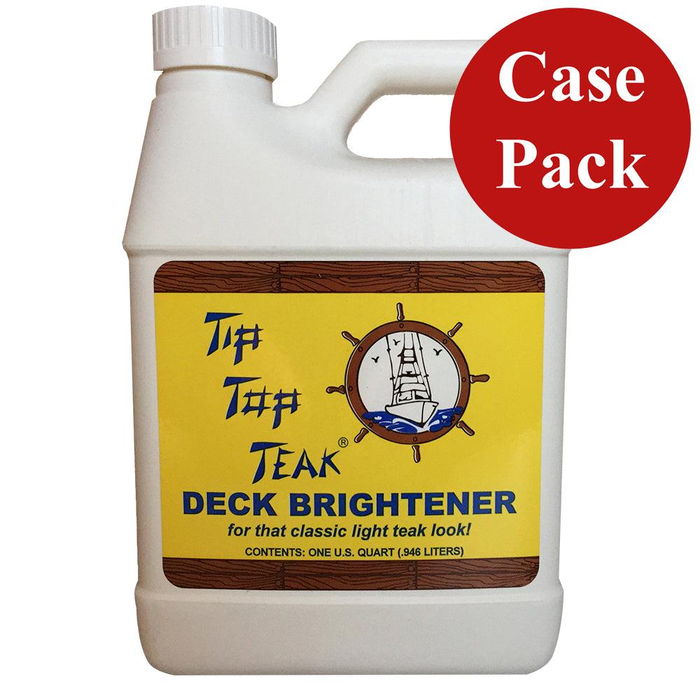 Tip Top Teak Tip Top Teak Deck Brightener - Quart - *Case of 12* - Kesper Supply