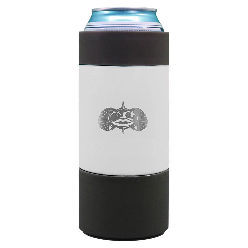 Toadfish Non-Tipping 16oz Can Cooler - White - Kesper Supply