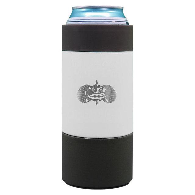 Toadfish Non-Tipping 16oz Can Cooler - White - Kesper Supply