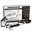 Uflex PROTECH 3.1 Front Mount OB Hydraulic System - Includes UP28 FM Helm, Oil & UC128-TS/3 Cylinder - No Hoses - Kesper Supply