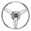 Uflex V27 13.8" Steering Wheel - Stainless Steel Grip & Spokes - Kesper Supply