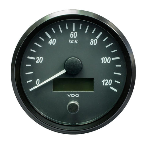 VDO SingleViu 100mm (4") Speedometer - 120 KM/H - Kesper Supply