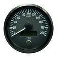 VDO SingleViu 100mm (4") Speedometer - 200 KM/H - Kesper Supply