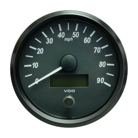 VDO SingleViu 100mm (4") Speedometer - 90 MPH - Kesper Supply