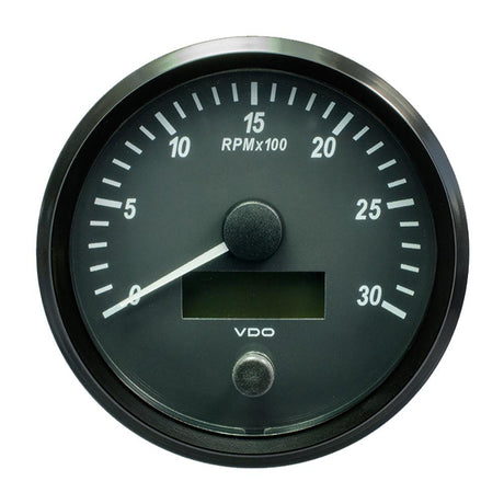 VDO SingleViu 100mm (4") Tachometer - 3000 RPM - Kesper Supply