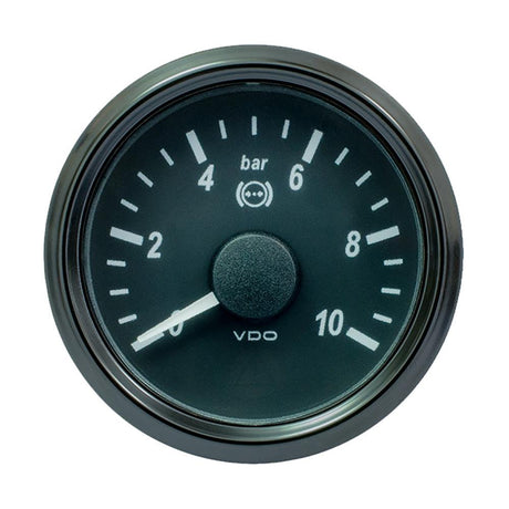 VDO SingleViu 52mm (2-1/16") Brake Pressure Gauge - 10 Bar - 0-5V - Kesper Supply