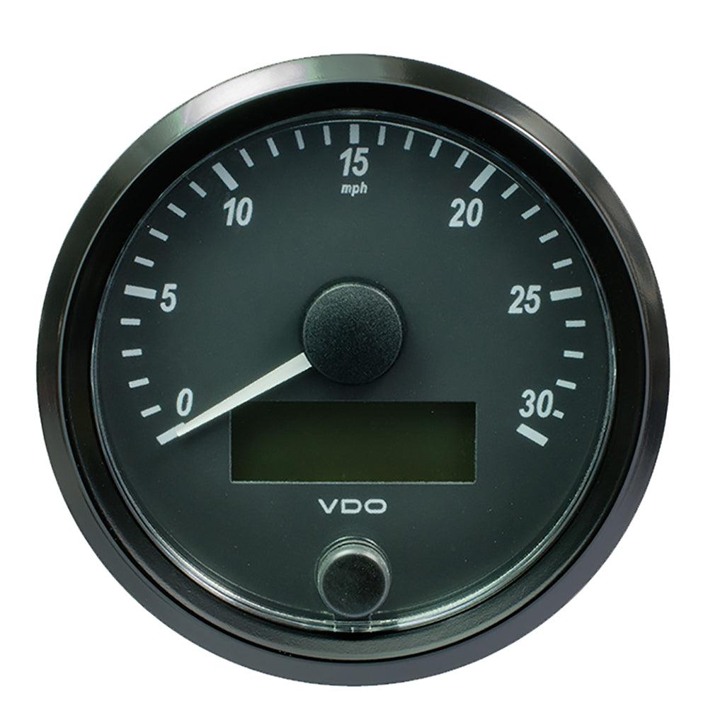 VDO SingleViu 80mm (3-1/8") Speedometer - 30 MPH - Kesper Supply