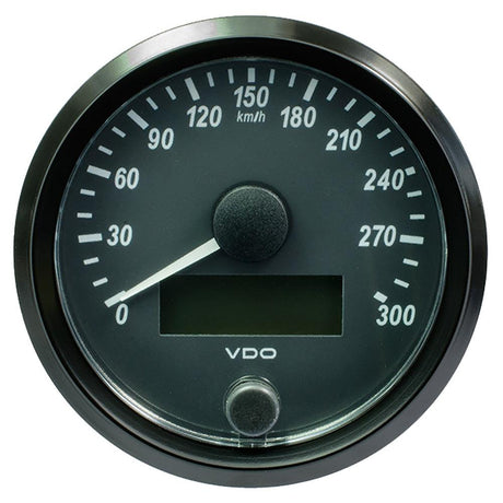 VDO SingleViu 80mm (3-1/8") Speedometer - 300 KM/H - Kesper Supply