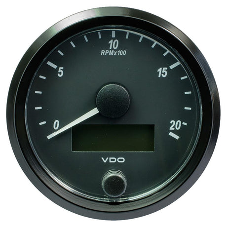 VDO SingleViu 80mm (3-1/8") Tachometer - 2000 RPM - Kesper Supply