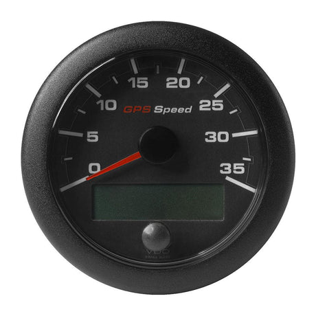 Veratron 3-3/8" (85mm) OceanLink GPS Speedometer - Black Dial & Bezel (0-35 K/MPH/KMH) - Kesper Supply