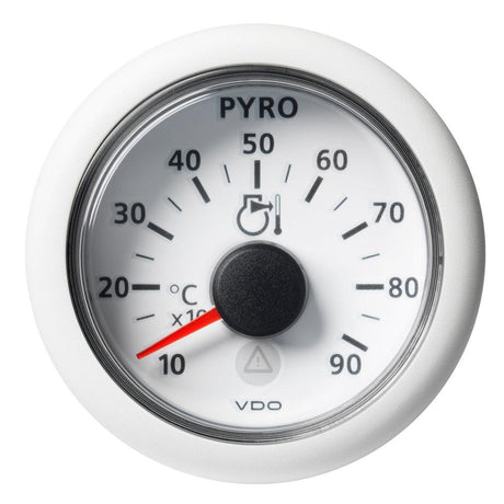 Veratron 52 MM (2-1/16") ViewLine Pyrometer - 100° to 900°C - White Dial & Bezel - Kesper Supply