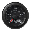 Veratron 52MM (2-1/16") OceanLink Pyrometer Gauge (900° C/1650° F) - Black Dial & Bezel - Kesper Supply