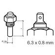 Veratron Engine Oil Temperature Sensor - Single Pole, Common Ground - 50-150°C/120-300°F - 6/24V - M14 x 1.5 Thread - Kesper Supply