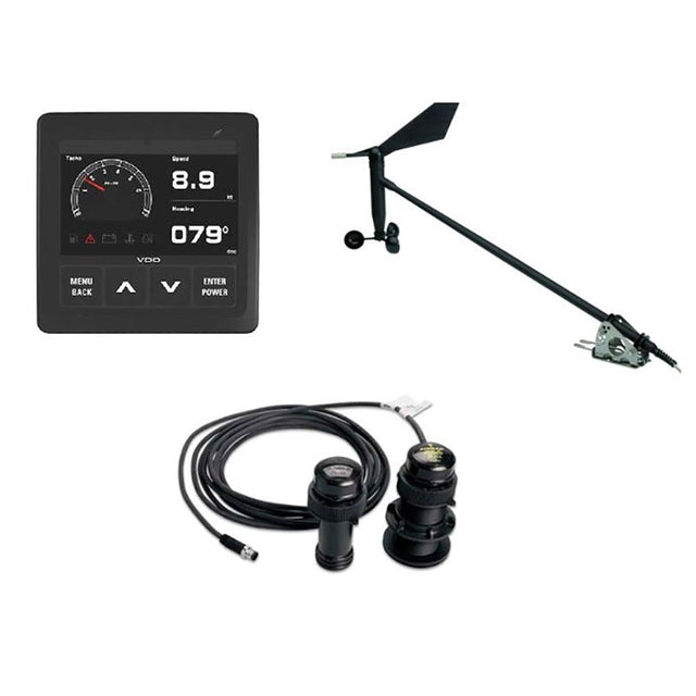 Veratron Navigation Kit f/Sail, Wind Sensor, Transducer, Display & Cables - Kesper Supply