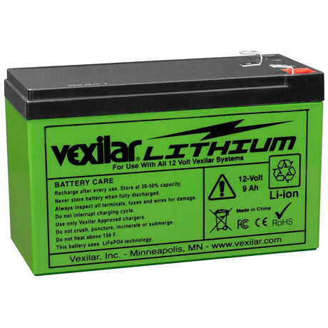 Vexilar 12V Lithium Ion Battery - Kesper Supply