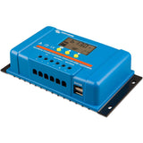 Victron BlueSolar PWM Charge Controller (DUO) LCD & USB Charge Control - 12/24VDC - 20A - Kesper Supply