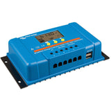 Victron BlueSolar PWM Charge Controller (DUO) LCD & USB Charge Control - 12/24VDC - 20A - Kesper Supply