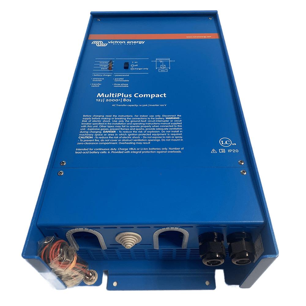 Victron MultiPlus Compact 12/2000/80-150 120V VE.Bus UL Approved - Kesper Supply