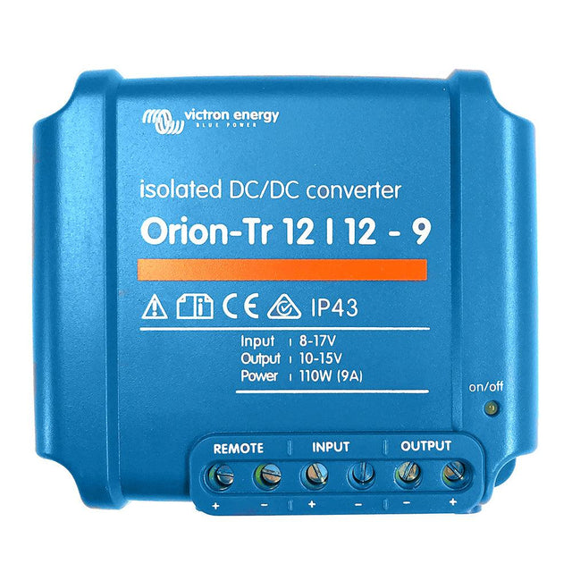 Victron Orion-TR DC-DC Converter - 12 VDC to 12 VDC - 9AMP Isolated - Kesper Supply