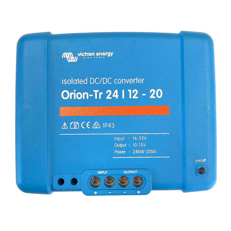 Victron Orion-TR DC-DC Converter - 24 VDC to 12 VDC - 20AMP Isolated - Kesper Supply