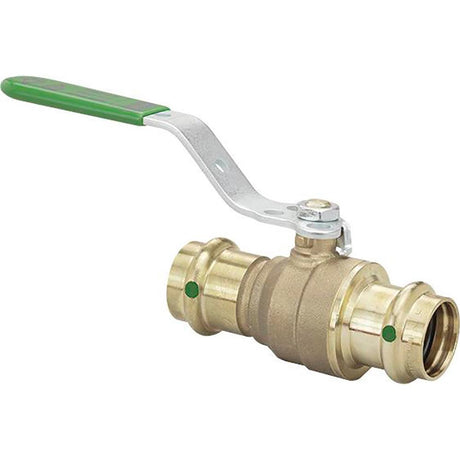 Viega ProPress 2" Zero Lead Bronze Ball Valve w/Stainless Stem - Double Press Connection - Kesper Supply