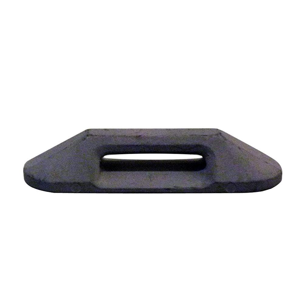 Weld Mount AT-113B Large Black Footman's Strap - Qty. 6 - Kesper Supply