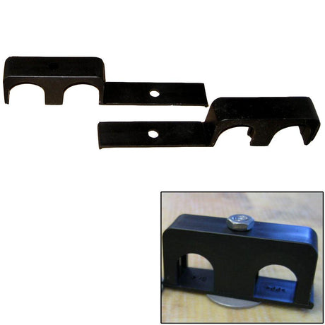Weld Mount Double Poly Clamp f/1/4" x 20 Studs - 1" OD - Requires 1.75" Stud - Qty. 25 - Kesper Supply