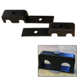 Weld Mount Double Poly Clamp f/1/4" x 20 Studs - 1/2" OD - Requires 1.5" Stud - Qty. 25 - Kesper Supply