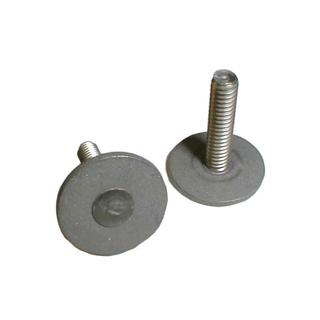 Weld Mount Stainless Steel Panel Stud .62" Base 8 x 32 Thread 1.25" Tall - 100 Pack - Kesper Supply