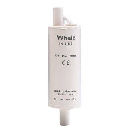 Whale Inline Electric Galley Pump - 13LPM - 12V - Kesper Supply