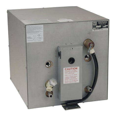 Whale Seaward 11 Gallon Hot Water Heater w/Front Heat Exchanger - Galvanized Steel - 120V - 1500W - Kesper Supply