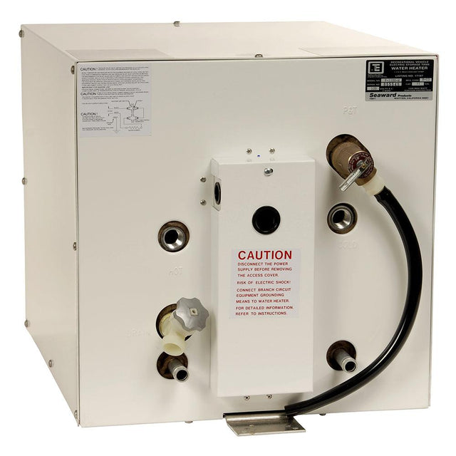 Whale Seaward 11 Gallon Hot Water Heater w/Front Heat Exchanger - White Epoxy - 240V - 1500W - Kesper Supply