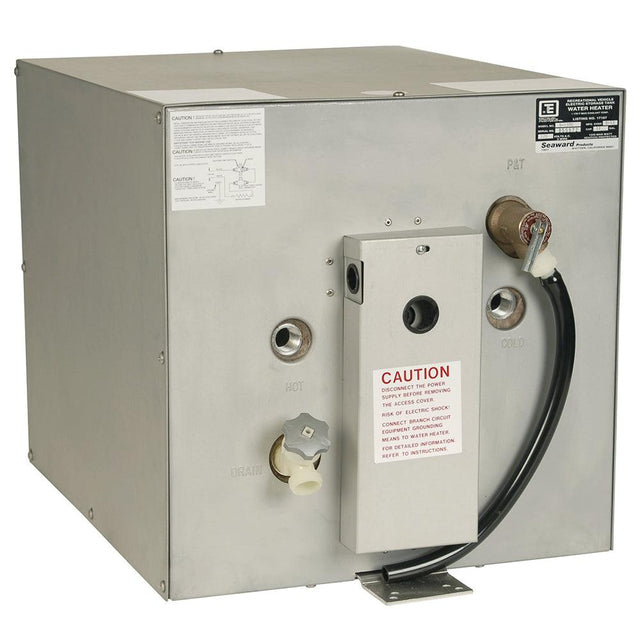 Whale Seaward 11 Gallon Hot Water Heater w/Rear Heat Exchanger - Galvanized Steel - 240V - 1500W - Kesper Supply