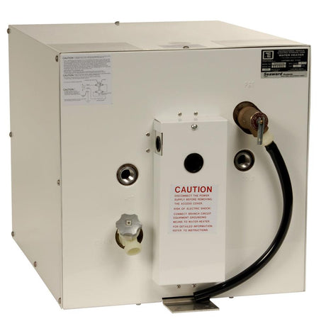 Whale Seaward 11 Gallon Hot Water Heater w/Rear Heat Exchanger - White Epoxy - 120V - 1500W - Kesper Supply