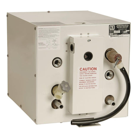 Whale Seaward 6 Gallon Hot Water Heater w/Front Heat Exchager - White Epoxy - 120V - 1500W - Kesper Supply