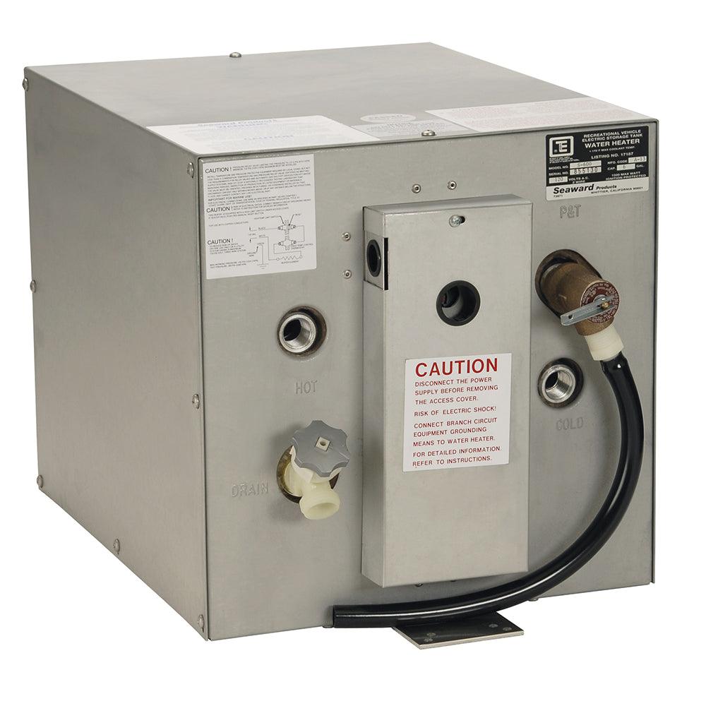Whale Seaward 6 Gallon Hot Water Heater w/Rear Heat Exchanger - Galvanized Steel - 240V - 1500W - Kesper Supply